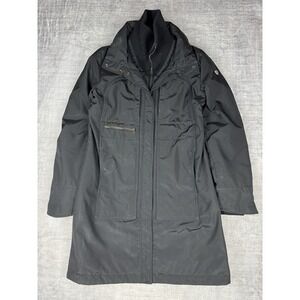 Post Card Jackets Woman's‎ 6 Black Ametista Slim Fit Water Repellent Coat Luxury